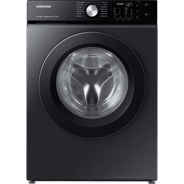 Samsung Series 5+ SpaceMax WW11BBA046AB 11Kg Washing Machine - Black - WW11BBA046AB_BK - 1