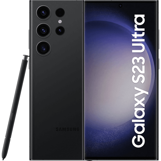 Samsung Galaxy S23 Ultra 256 GB Smartphone in Phantom Black