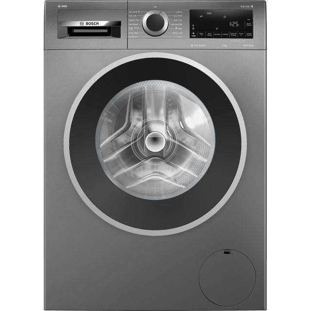 Bosch Series 6 i-Dos™ WGG244FCGB 9kg Washing Machine with 1400 rpm - Graphite - A Rated