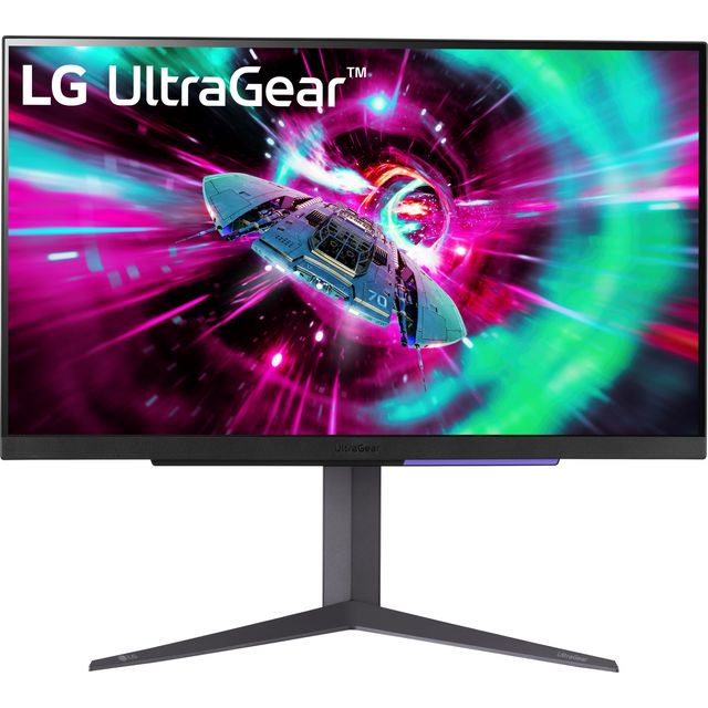 LG UltraGear™ 27" 4K Ultra HD 144Hz Gaming Monitor with AMD FreeSync with NVidia G-Sync - Black / Purple