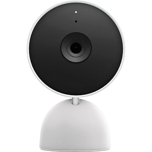Google Nest Cam Indoor Security Camera Full HD 1080p Smart Home Security Camera - White