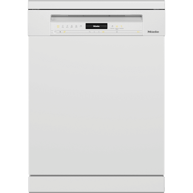 Miele G7422SC Wifi Connected Standard Dishwasher – White – A Rated