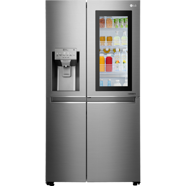LG InstaView™ Door-in-Door™ GSX961NSVZ American Fridge Freezer - Stainless Steel - A++ Rated