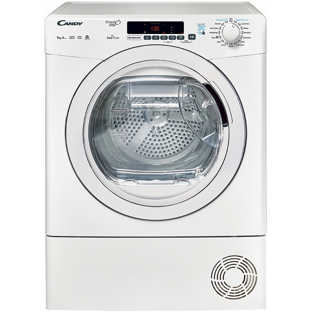 Candy Grand'O Vita GVSH9A2DE Free Standing Condenser Tumble Dryer in White