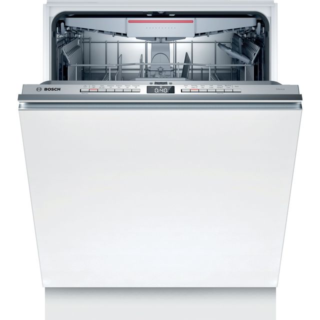Bosch SMV4HCX40G Wifi Connected Fully Integrated Standard Dishwasher - Grey Control Panel with Fixed Door Fixing Kit - D Rated