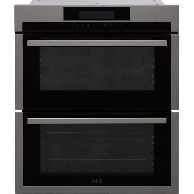 AEG DUE731110M Built Under Electric Double Oven - Stainless Steel - A/A Rated
