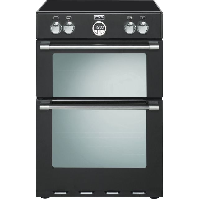 Stoves Sterling600MFTi 60cm Electric Cooker with Induction Hob - Black - A/A Rated