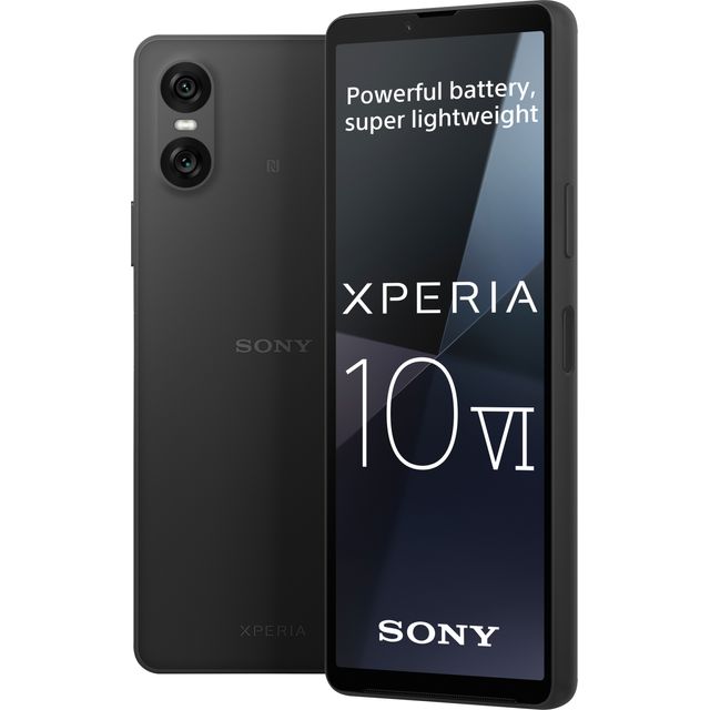 Sony Xperia 10 VI 128GB Smartphone in Black