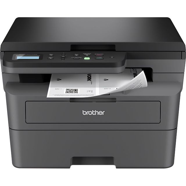 BROTHER DCP-L2627DWE 3-in-1 Mono Laser Printer with EcoPro Subscription |4 months free trial|Automatic toner delivery|UK Plug, Dark Grey