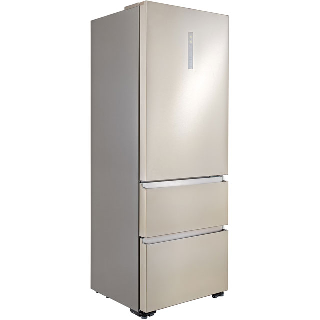 Haier A3FE743CPJ American Fridge Freezer - Stainless Steel Effect - A++ Rated