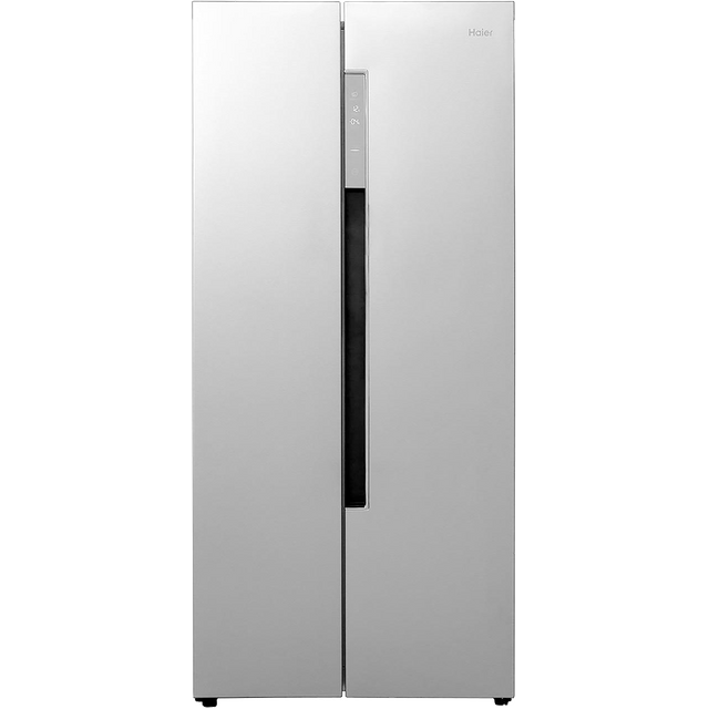 Haier HRF-450DS6 American Fridge Freezer - Silver - F Rated