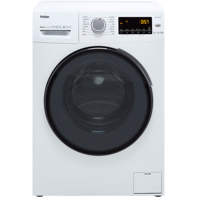 Haier HW70-B1239 7Kg Washing Machine with 1200 rpm - White - A+++ Rated - HW70-B1239_WH - 1