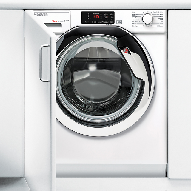Hoover HBWM914DC Integrated 9Kg Washing Machine with 1400 rpm - A+++ Rated - HBWM914DC_WH - 1
