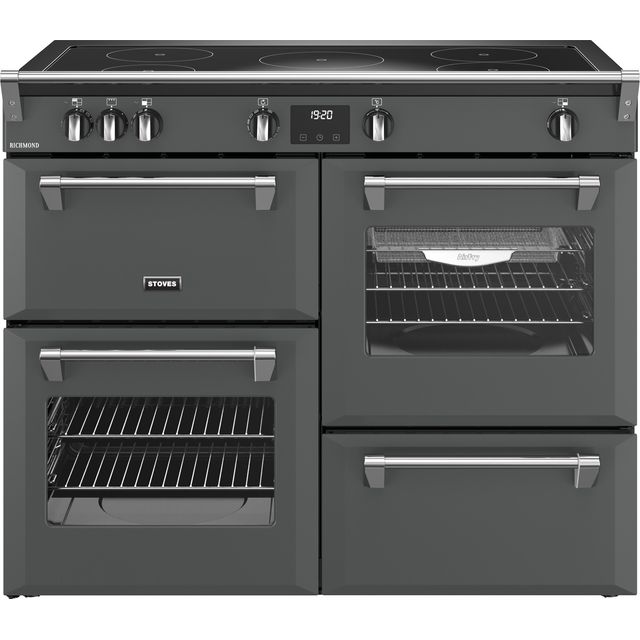 Stoves Richmond 110Ei TCH 110cm Electric Range Cooker with Induction Hob – Anthracite – A/A/A Rated