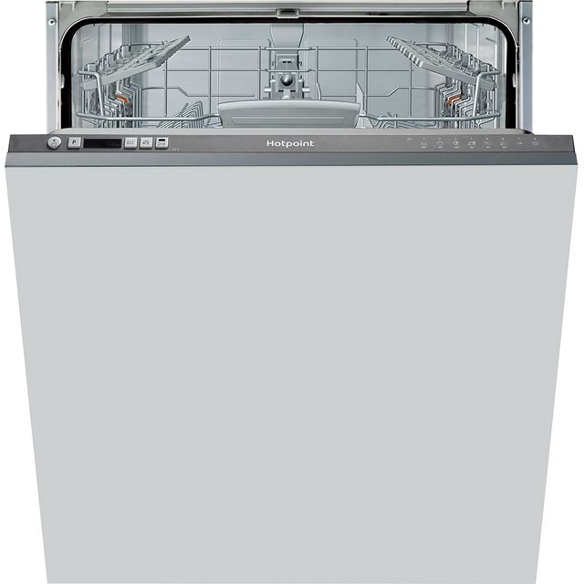 Hotpoint HIC3B19CUK Fully Integrated Standard Dishwasher - Graphite Control Panel with Fixed Door Fixing Kit - F Rated