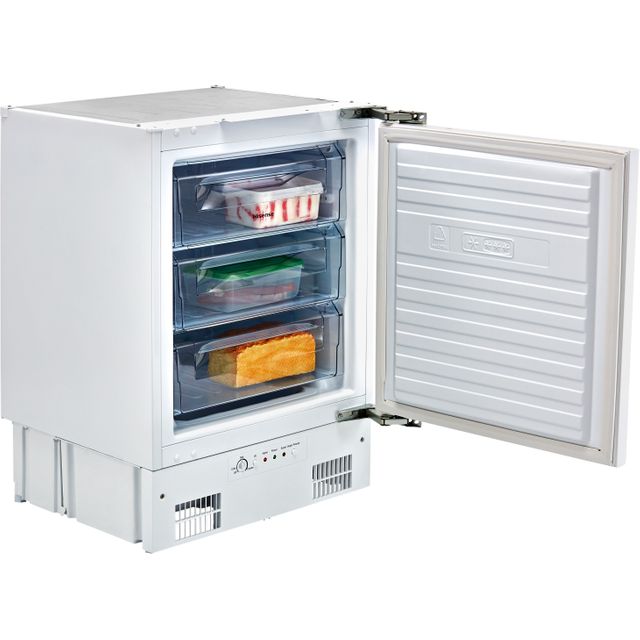 Hisense FUV126D4AW11 Integrated Under Counter Freezer with Fixed Door