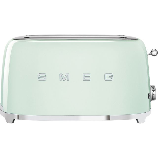 Smeg 50s Retro TSF02PGUK 4 Slice Toaster - Pastel Green