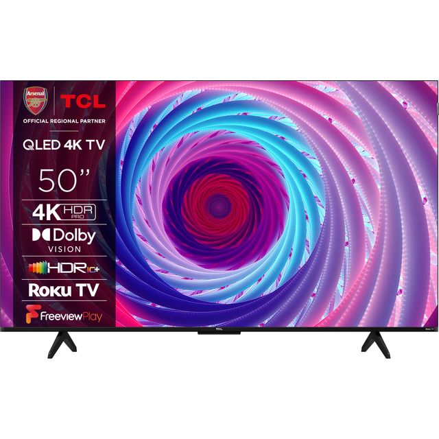 TCL RC650K 50" 4K Ultra HD QLED Smart Roku TV [2024] - 50RC650K