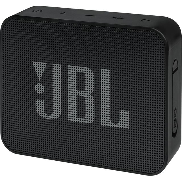 JBL GO Essential - Portable Waterproof Bluetooth Speaker, Up to 5 Hours of Playback, in Black