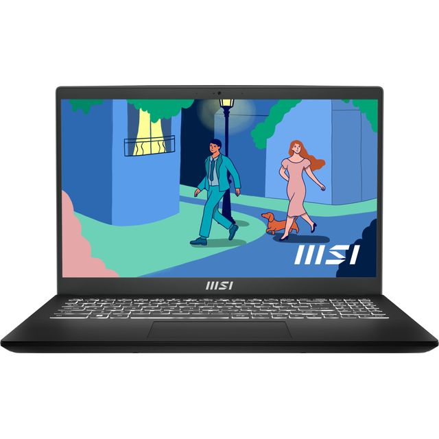 MSI 15.6 Laptop - AMD Ryzen 7, 512 GB SSD, 8 GB RAM - Black