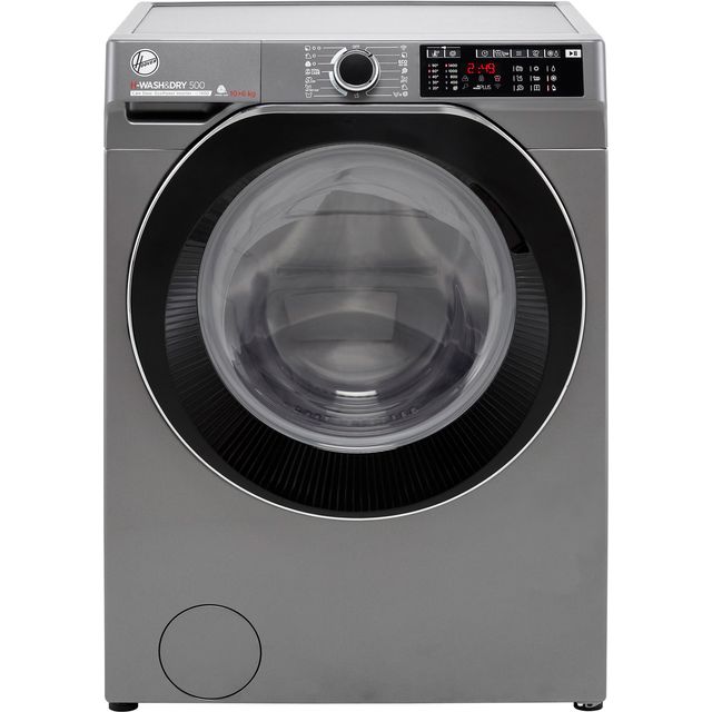 Hoover H-WASH 500 HDD4106AMBCR Wifi Connected 10Kg / 6Kg Washer Dryer with 1400 rpm – Graphite – D Rated