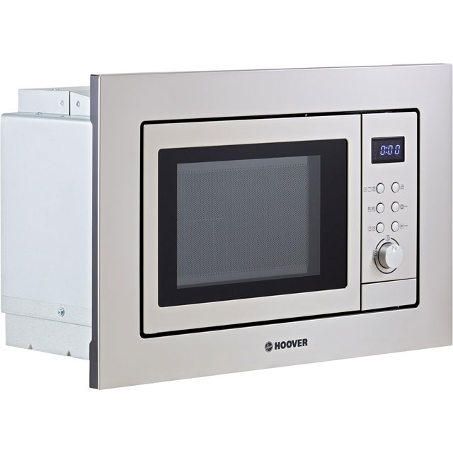 Hoover H-MICROWAVE 100 HM20GX Built In Compact Microwave With Grill - Stainless Steel - HM20GX_SS - 2