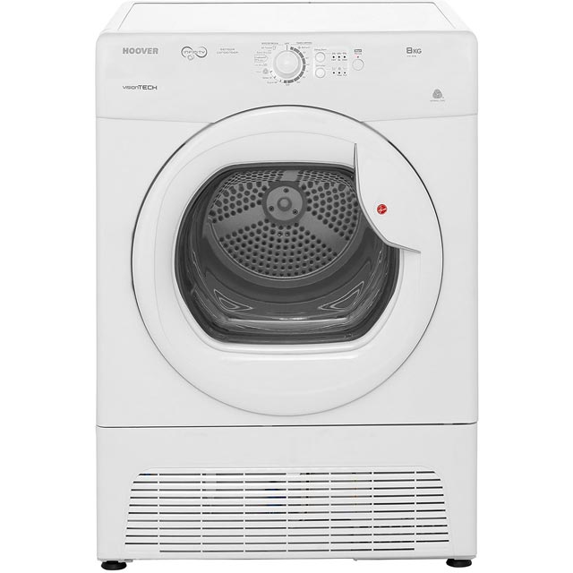 Hoover VTC581B Free Standing Condenser Tumble Dryer in White