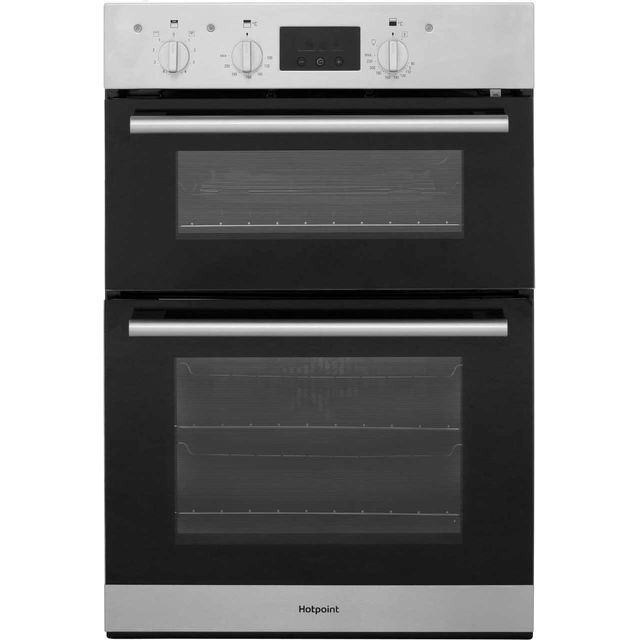 Hotpoint Class 2 DD2540IX Built In Electric Double Oven - Stainless Steel - A/A Rated