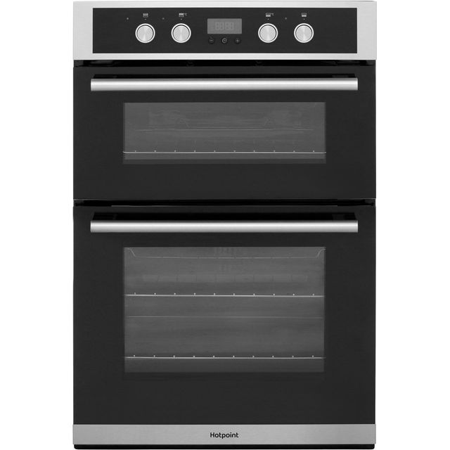 Hotpoint Class 2 DD2844CIX Built In Double Oven - Stainless Steel - DD2844CIX_SS - 1