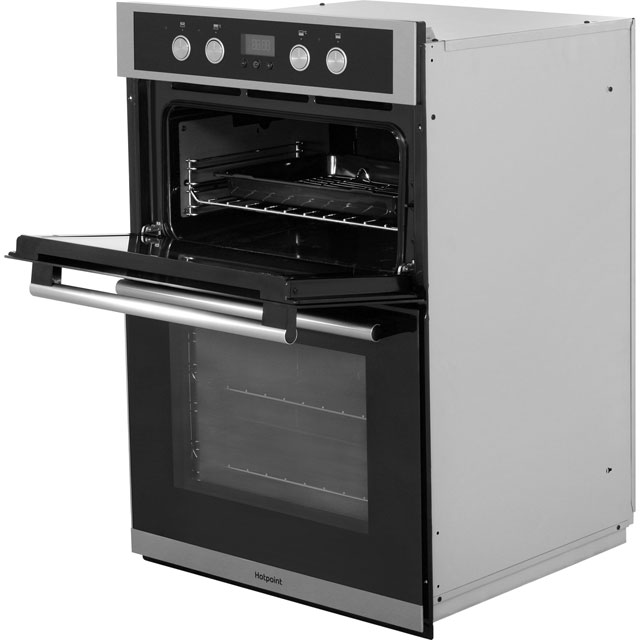 Hotpoint Class 2 DD2844CIX Built In Double Oven - Stainless Steel - DD2844CIX_SS - 3