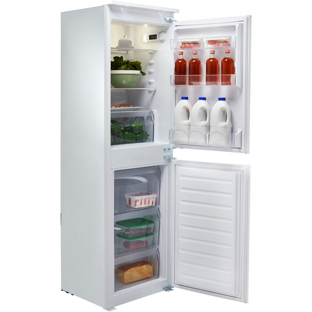 Hotpoint Day 1 HMCB5050AA.1 Integrated 50/50 Fridge Freezer with Sliding Door Fixing Kit - White - A+ Rated