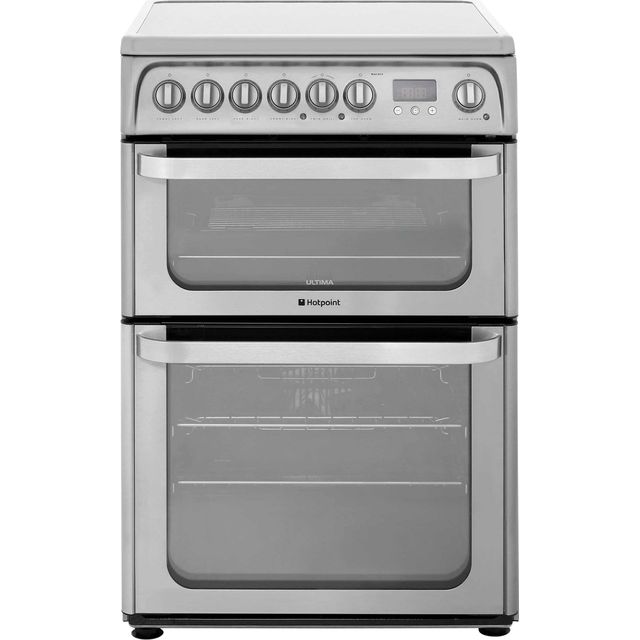 Hotpoint Ultima HUI611X 60cm Electric Cooker with Induction Hob - Stainless Steel - A/A Rated