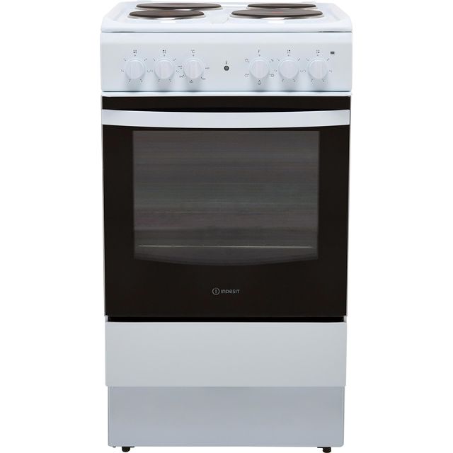 Indesit Cloe IS5E4KHW Electric Cooker - White - IS5E4KHW_WH - 1