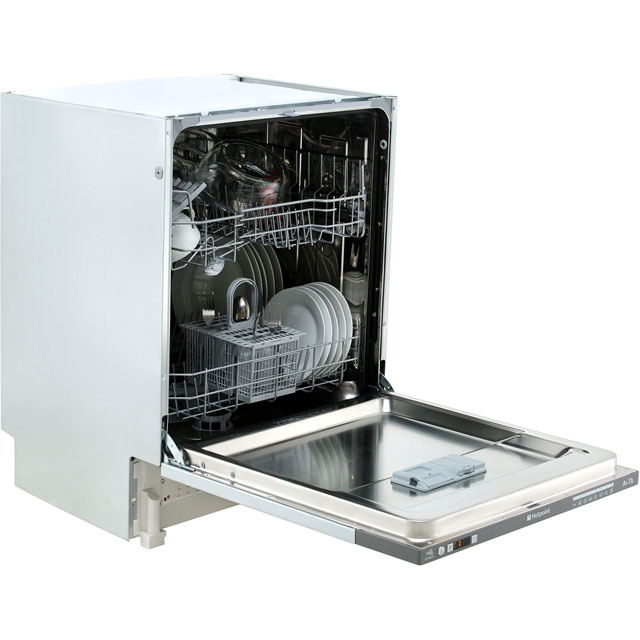 Hotpoint Ultima LTF8B019UK Fully Integrated Standard Dishwasher - Graphite Control Panel with Fixed Door Fixing Kit - A+ Rated