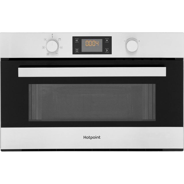 Hotpoint Class 3 MD344IXH Built In Microwave With Grill - Stainless Steel - MD344IXH_SS - 1