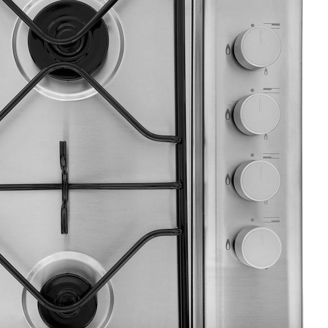 Hotpoint Newstyle PAN642IXH Built In Gas Hob - Stainless Steel - PAN642IXH_SS - 2