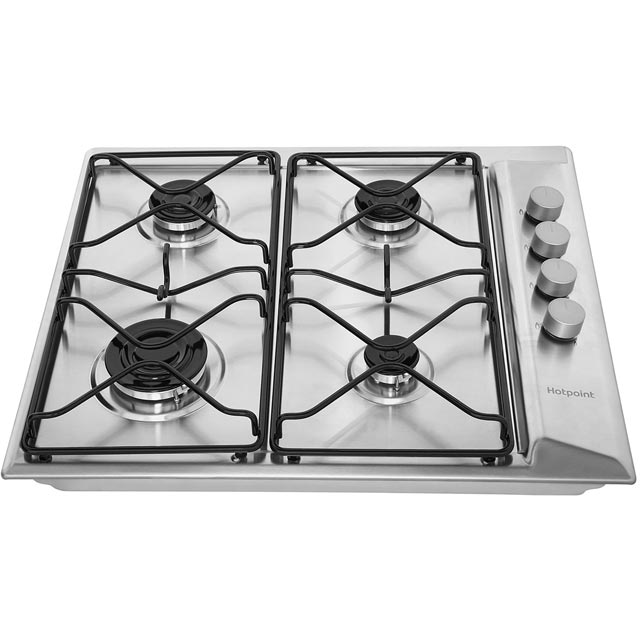 Hotpoint Newstyle PAN642IXH Built In Gas Hob - Stainless Steel - PAN642IXH_SS - 4