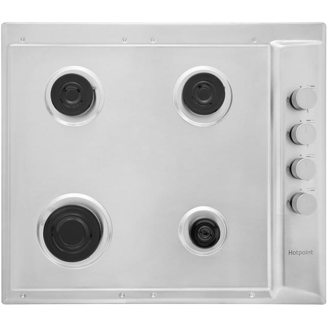 Hotpoint Newstyle PAN642IXH Built In Gas Hob - Stainless Steel - PAN642IXH_SS - 5