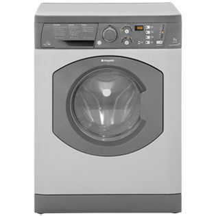 Hotpoint Aquarius+ WDF740G Free Standing Washer Dryer in Graphite