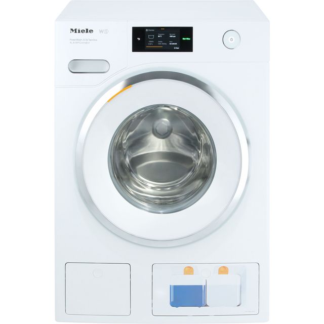Miele W1 TwinDos WWR860WPS 9kg WiFi Connected Washing Machine with 1600 rpm - White - A Rated