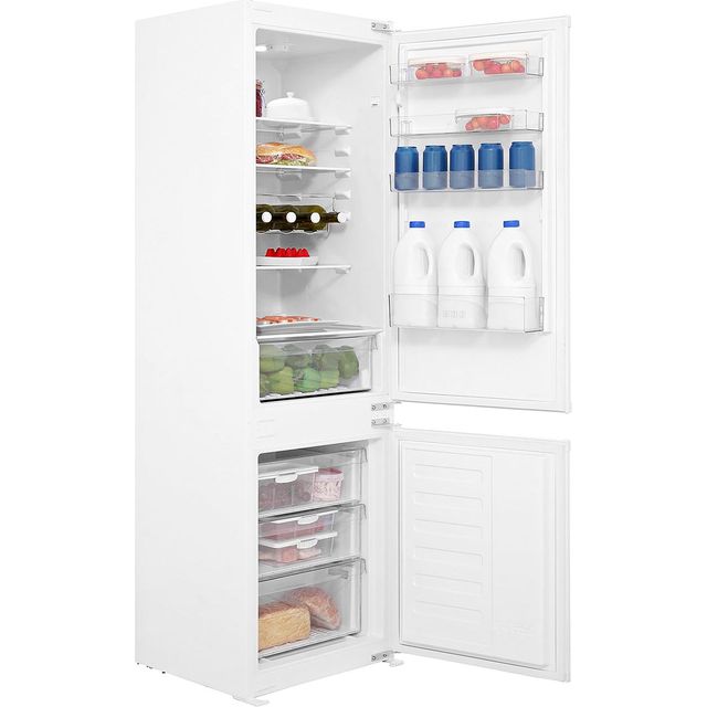 Beko BCSD173 Integrated 70/30 Fridge Freezer with Sliding Door Fixing Kit – White – F Rated