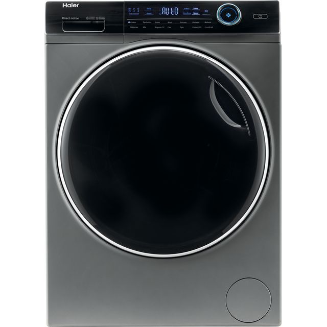 Haier i-Pro Series 7 HW120-B14979S-UK 12kg Washing Machine with 1400 rpm – Graphite – A Rated