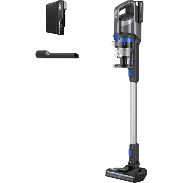 Vax Pace Cordless Vacuum Cleaner with up to 40 Minutes Run Time - Graphite / Blue - CLSV-PAKS