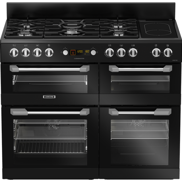 Leisure Cuisinemaster CS110F722K 110cm Dual Fuel Range Cooker – Black – A/A/A Rated