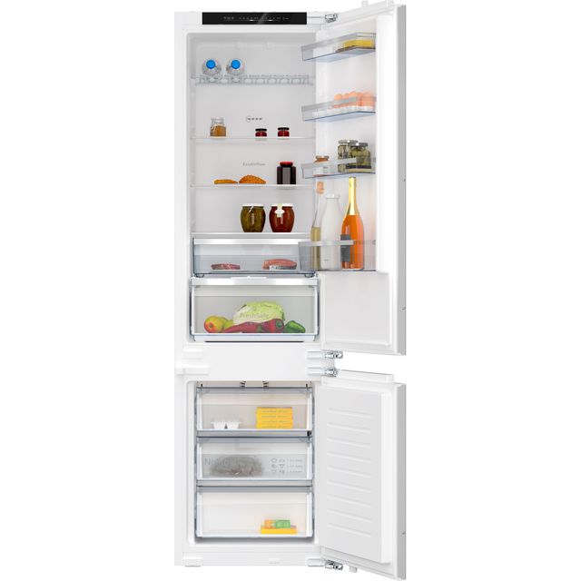 NEFF N50 KI7962FD0 194cm High 60/40 Integrated Frost Free Fridge Freezer with Fixed Door Fixing Kit - White - D Rated