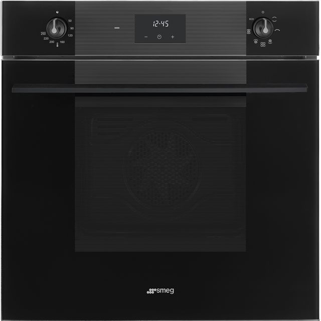 Smeg Linea SF6100VB3 Built In Electric Single Oven - Black - A Rated