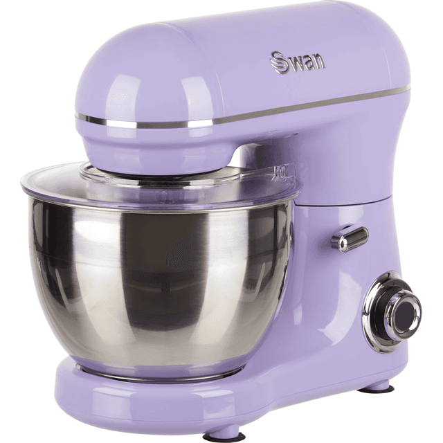 Swan Retro SP21060PURN Stand Mixer with 4 Litre Bowl - Purple
