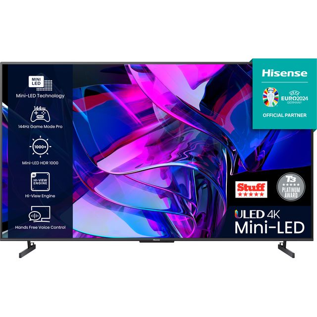 Hisense U7K 75 4K Ultra HD MiniLED Smart TV - 75U7KQTUK