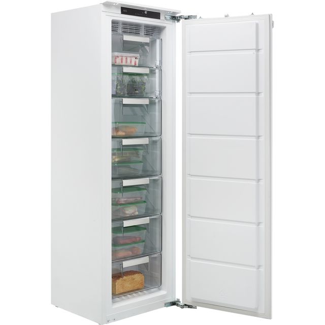 AEG ABB818F6NC Integrated Frost Free Upright Freezer with Fixed Door Fixing Kit - F Rated