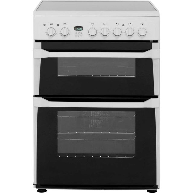 Indesit Advance ID60C2WS Electric Cooker with Ceramic Hob - White - B/B Rated